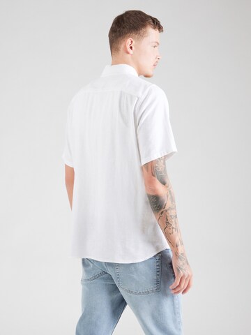 Abercrombie & Fitch Regular fit Πουκάμισο σε λευκό