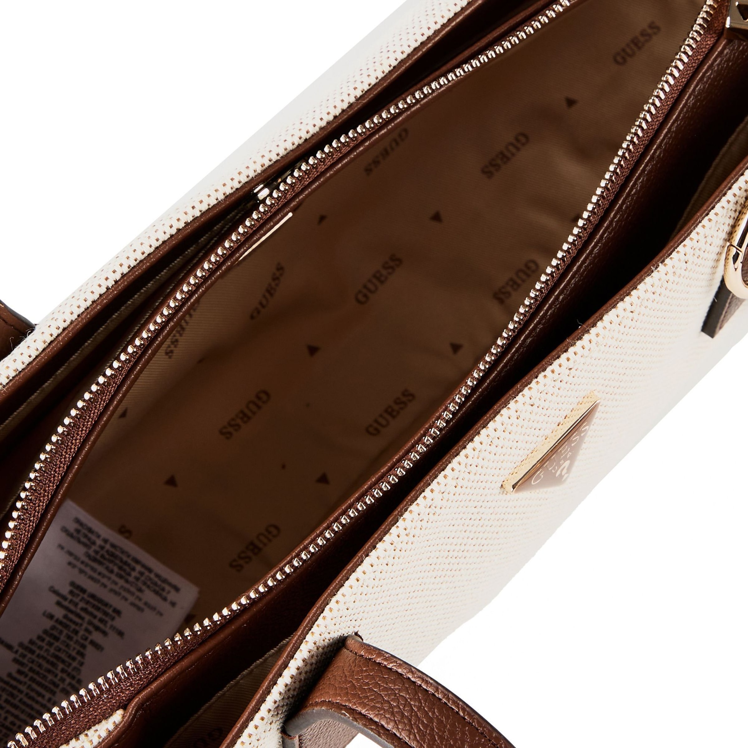 Borsa a spalla 'Alice' di GUESS in beige