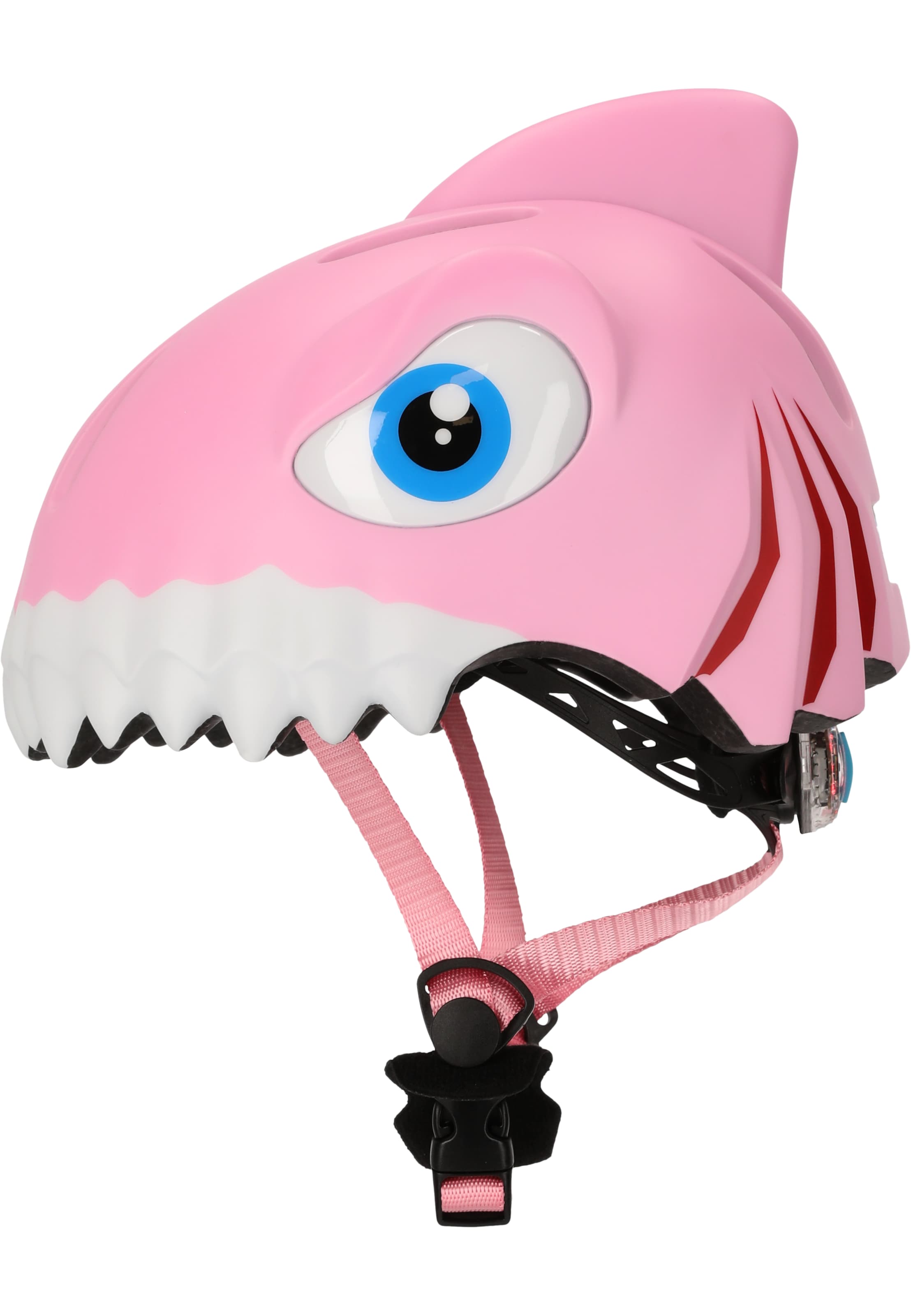 Crazy Safety Helmet 'Shark' in Pink