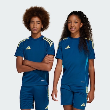 ADIDAS PERFORMANCE - Camiseta funcional 'Tiro 25 Competition' en azul: frente