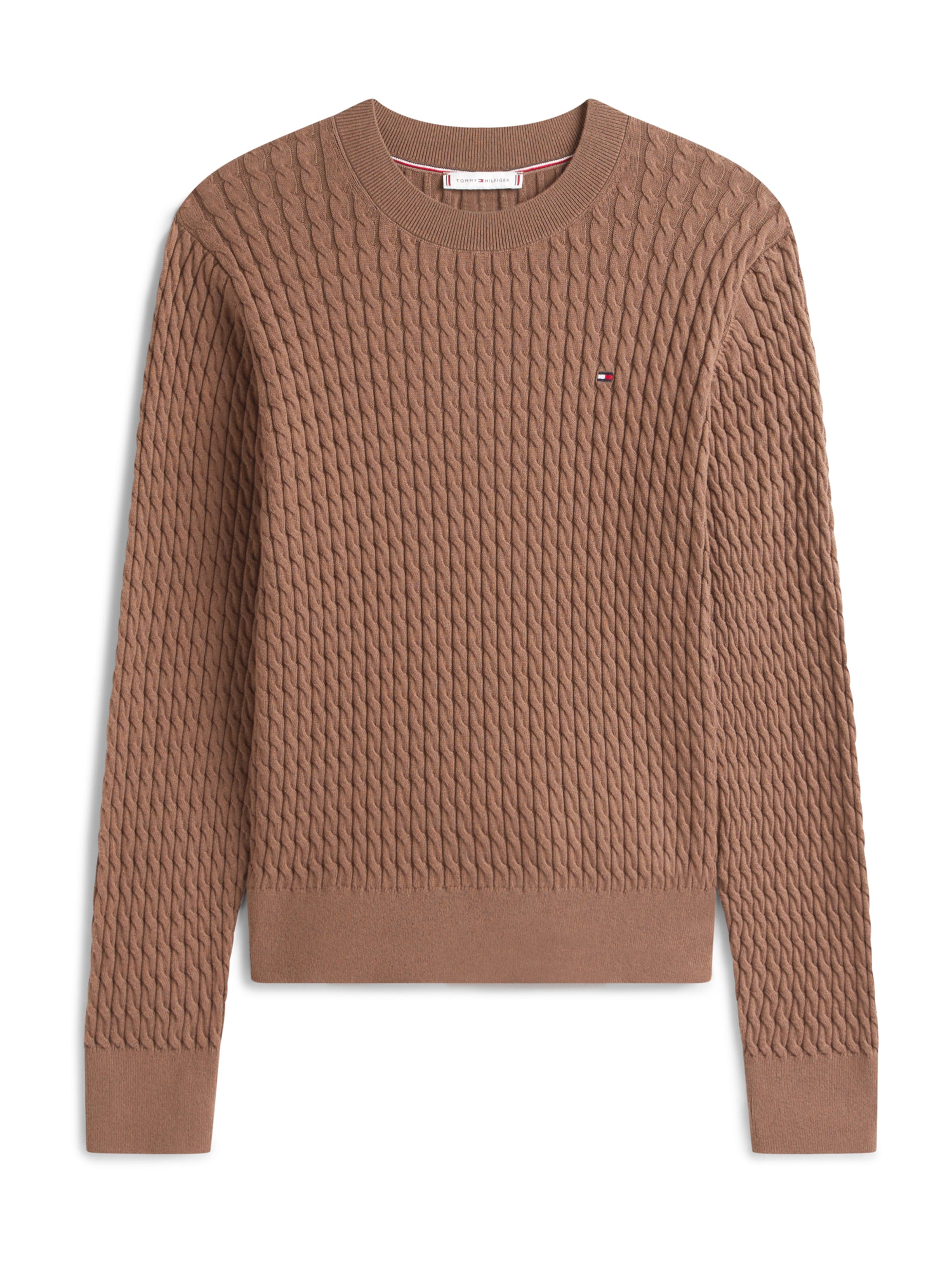 TOMMY HILFIGER Свитер в Коричневый: спереди