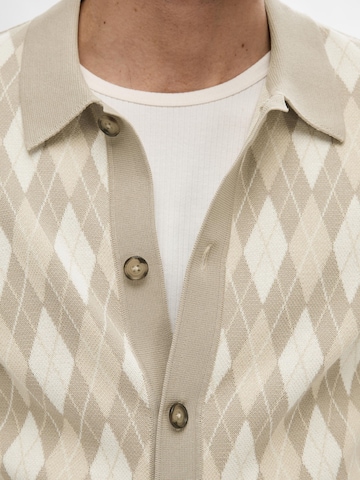 SELECTED HOMME Shirt in Beige