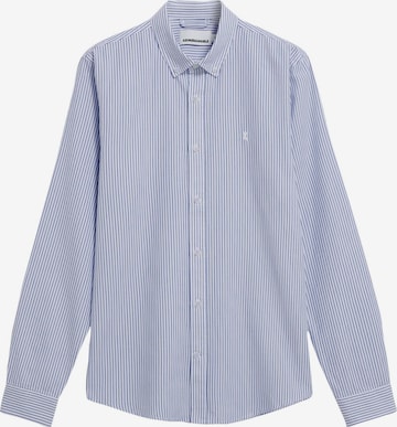 ARMEDANGELS Regular Fit Hemd QUAASA STRIPE in Blau: Vorderseite