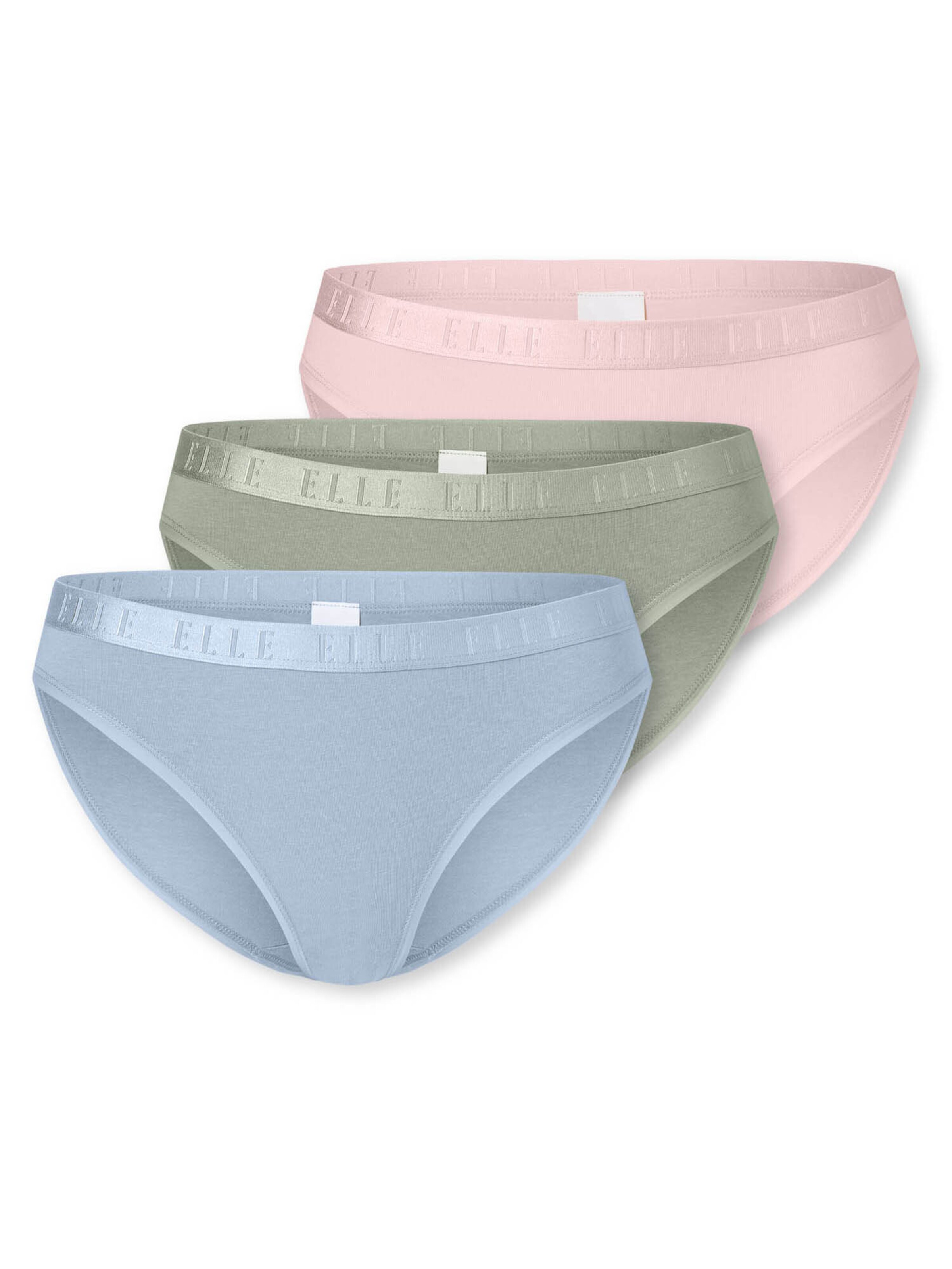 ELLE Slip in Blue: front