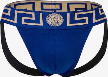 Slip di VERSACE in blu: frontale