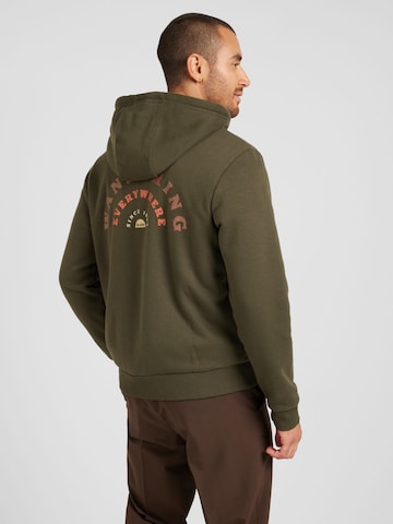 BLEND Sweat jacket in Green: front
