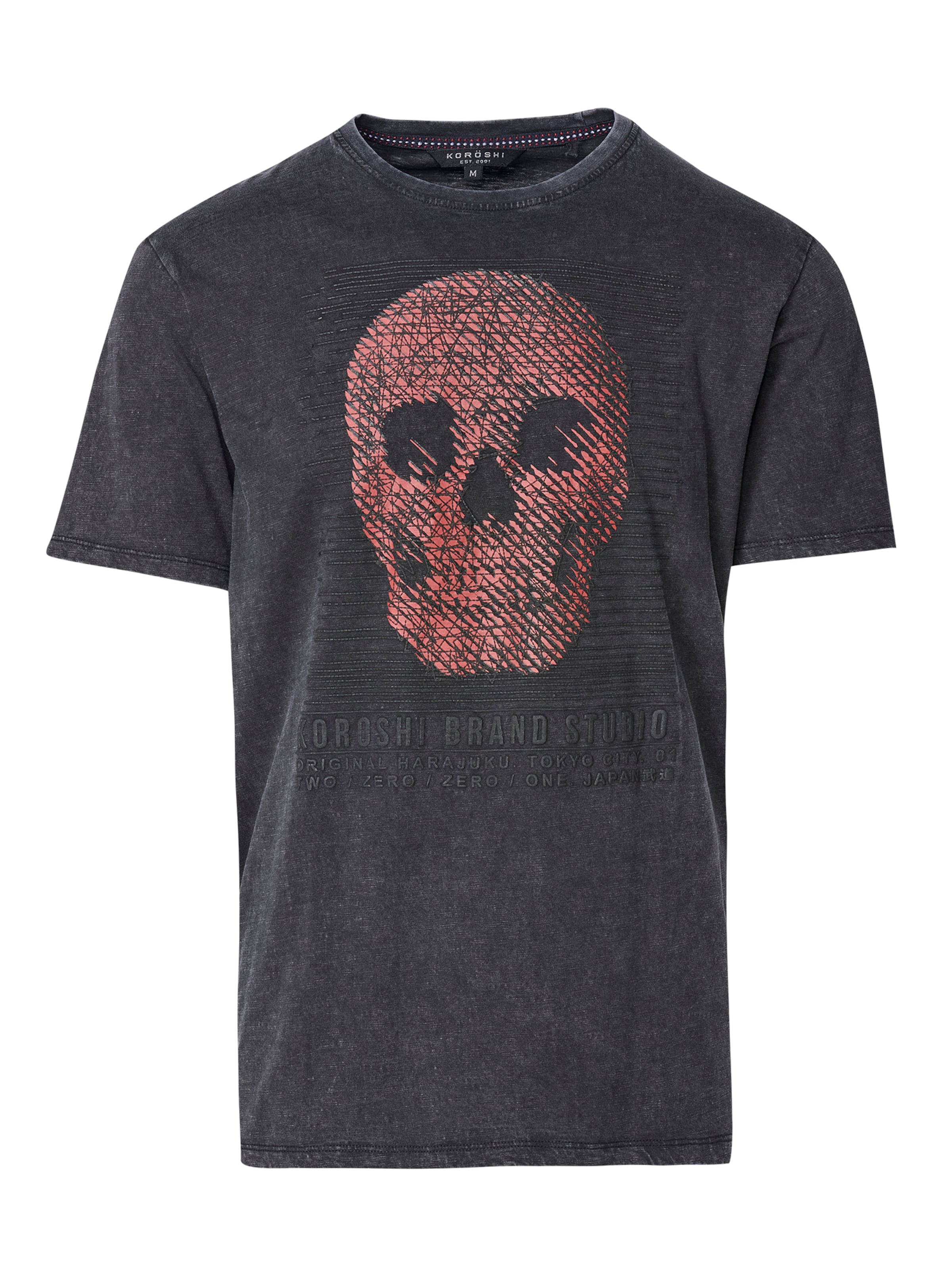 KOROSHI Shirt in Red / Black, Item view