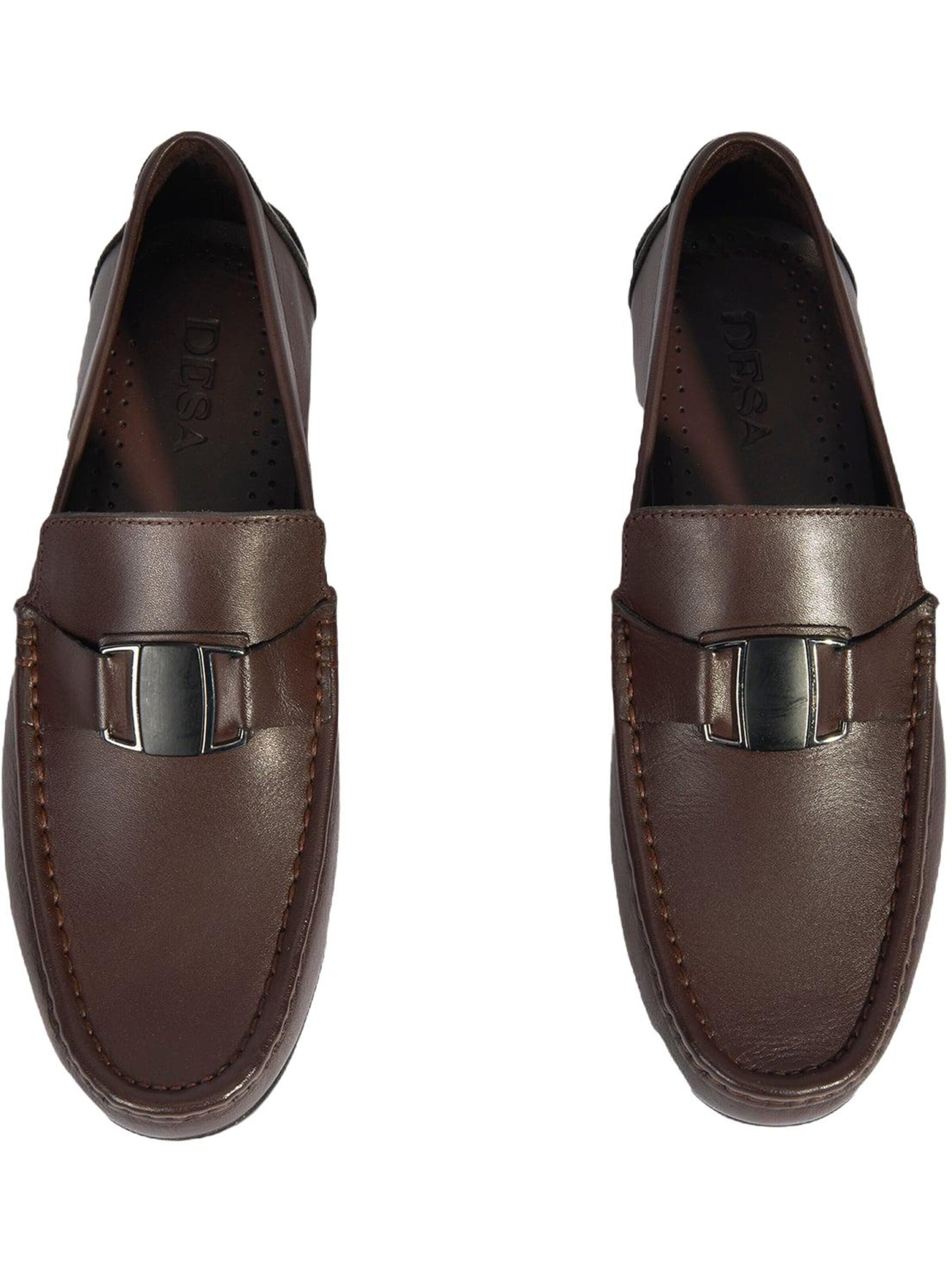 Desa Moccasins 'Slip-Ons' in Brown