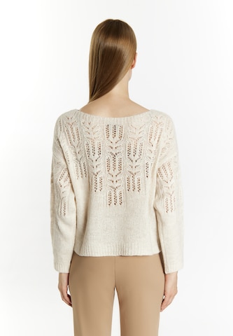 Pull-over DreiMaster Klassik en blanc