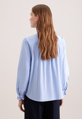 Chemisier 'New Basic' SEIDENSTICKER en bleu