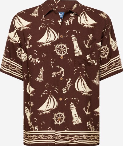 Polo Ralph Lauren Рубашка 'CLADY' в Цвет слоновой кости / Шоколадный, Обзор товара