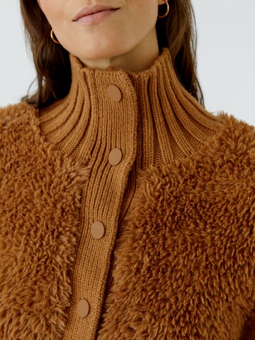 OUI Knit Cardigan in Brown