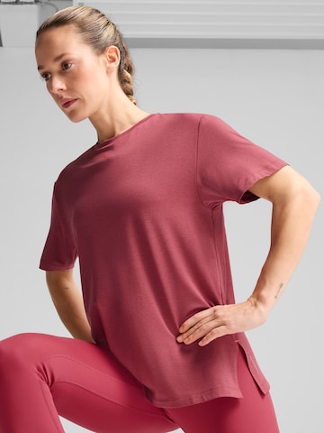 PUMA Functioneel shirt 'CLOUDSPUN' in Rood: voorkant