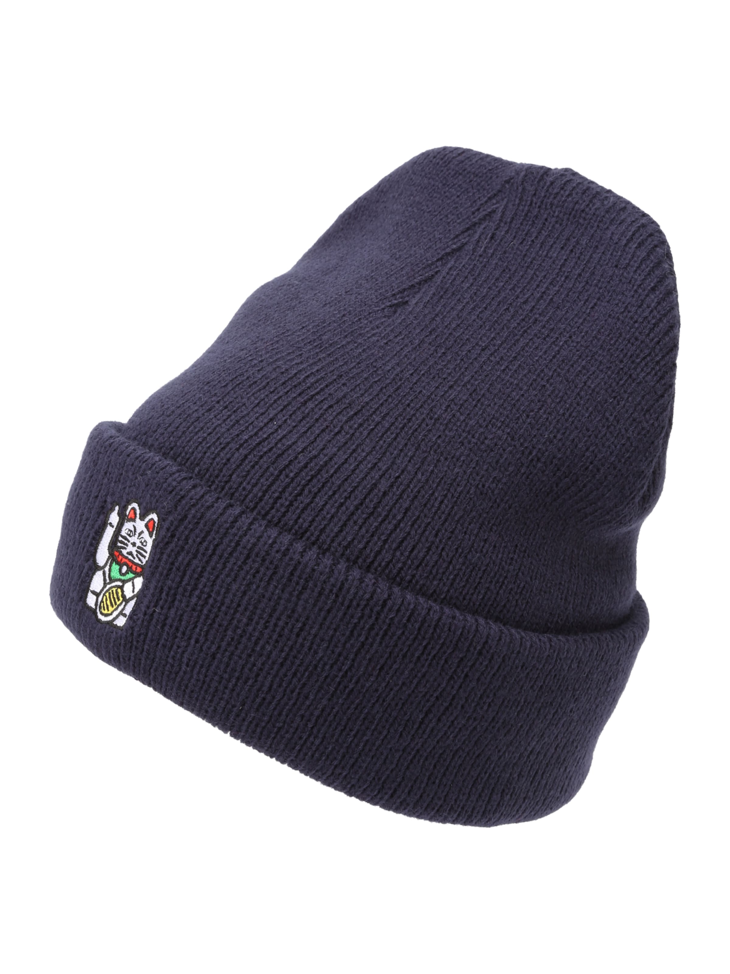 Iriedaily Mössa 'Bye Bye Cat' i blå: framsida