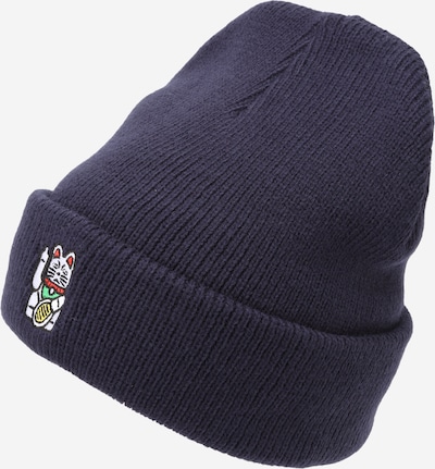 Iriedaily Kapa 'Bye Bye Cat' u noćno plava / žuta / zelena / bijela, Pregled proizvoda