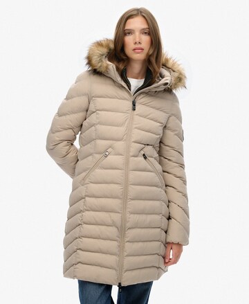 Veste mi-saison Superdry en gris