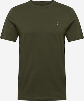 FARAH T-shirt 'DANNY' i grön: framsida