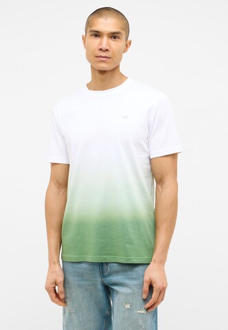 MUSTANG T-Shirt 'Austin' in Grün: Vorderseite