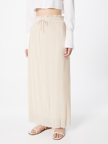 Jupe COMMA en beige : devant