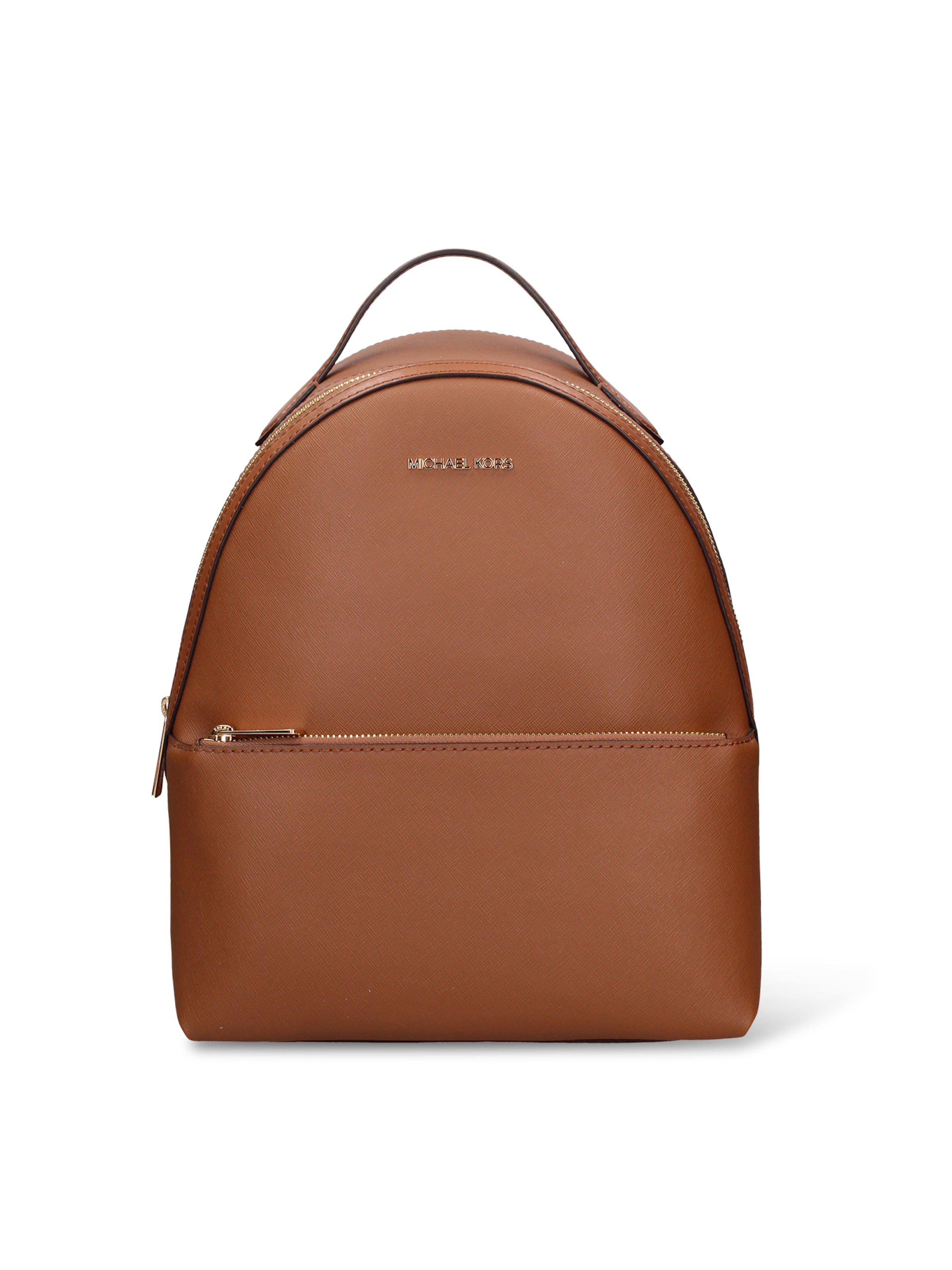 Zaino 'Zaino Michael Kors ecopelle con zip - Elegante e pratico' di Michael Kors in marrone: frontale