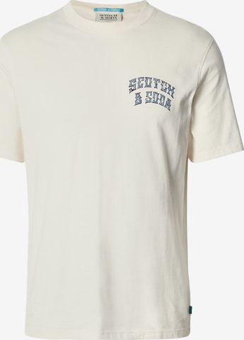 SCOTCH & SODA Футболка в Бежевый: спереди