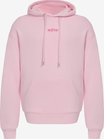 Ossy Homer Sweatshirt '450 GSM Oversize Hoodie – Kapuzenpullover' in Pink: front