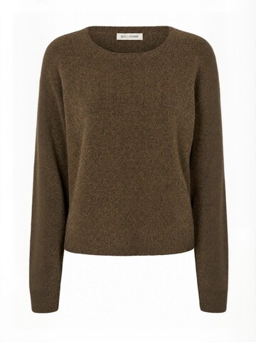 RUE de FEMME - Pullover ' Julla ' em castanho: frente