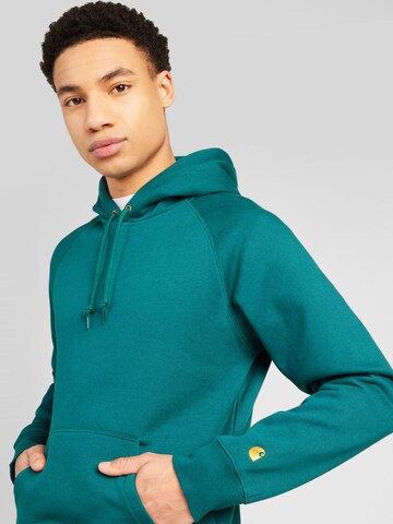 Carhartt WIP Sweatshirt 'Chase' in Green