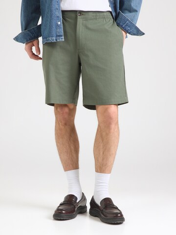 Largi Pantaloni de la SCOTCH & SODA pe verde: față