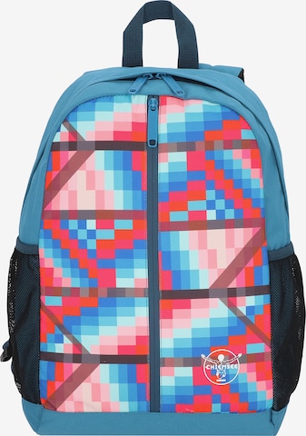 CHIEMSEE Backpack 'Get n Ready' in Blue: front