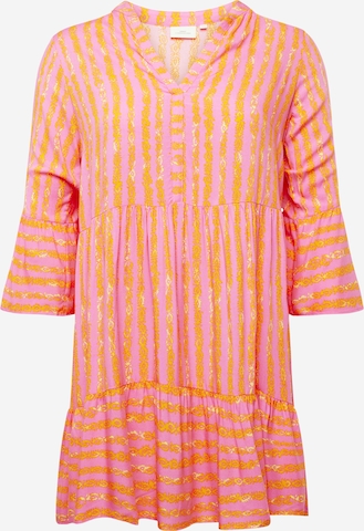 ONLY Carmakoma Shirt dress 'MARRAKESH' in Pink: front