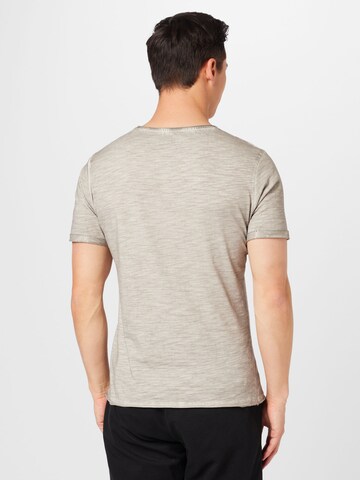 Key Largo T-Shirt 'TERMINAL' in Beige