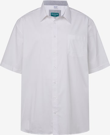 Boston Park Regular fit Button Up Shirt in White: front