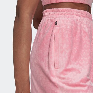 ADIDAS ORIGINALS Loose fit Pants 'Velvet' in Pink