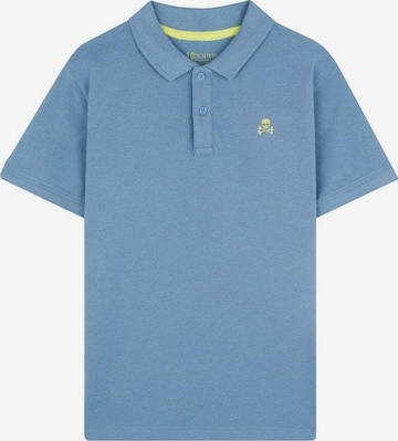 T-Shirt Scalpers en bleu : devant