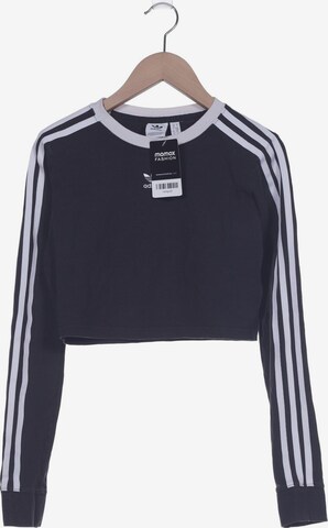 ADIDAS ORIGINALS Langarmshirt S in Schwarz: predná strana