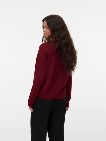 VERO MODA Trui 'VMAMOREMIO' in Bruin