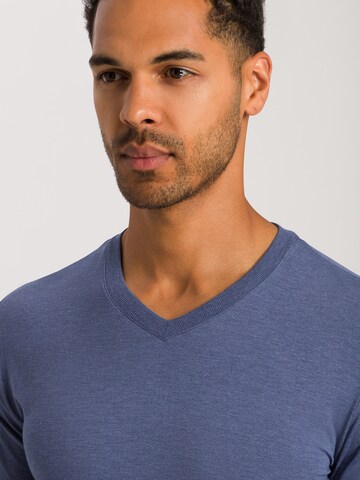Hanro - Camisa 'Casuals' em azul
