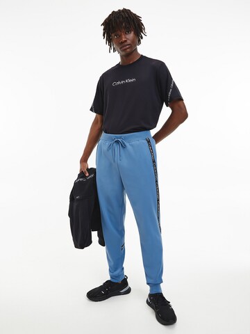 Calvin Klein Sport Tapered Pants in Blue