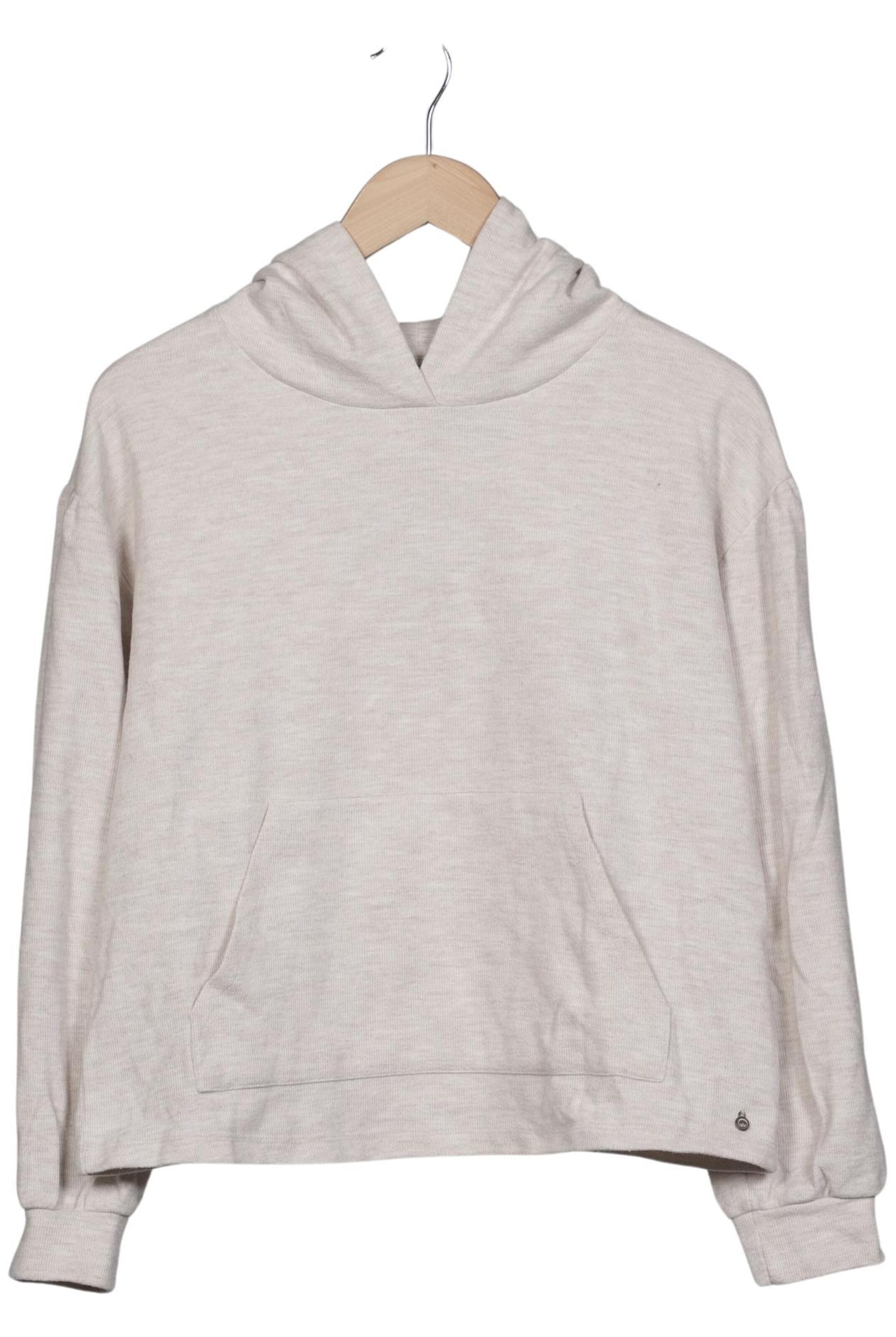 Cream Sweatshirt & Zip-Up Hoodie in S in Beige: front
