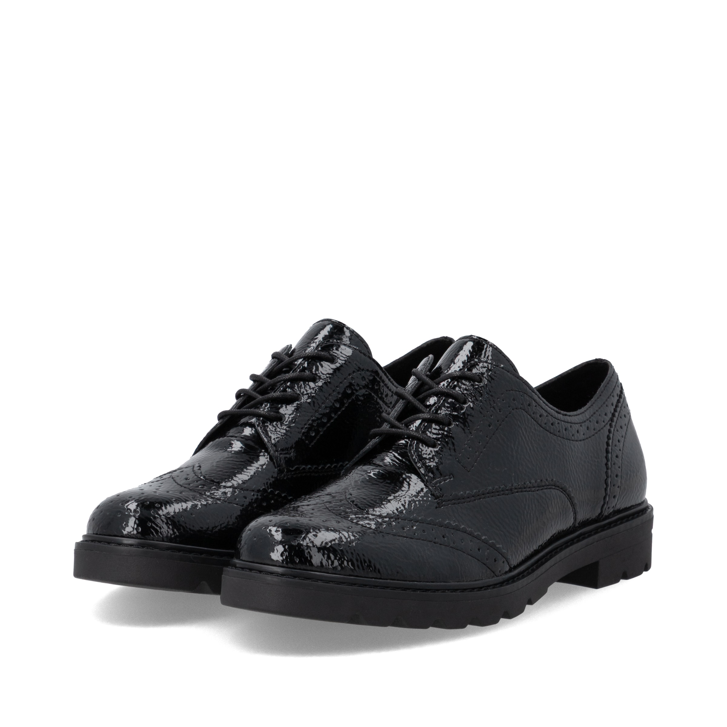 Chaussure à lacets REMONTE en noir