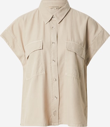 Camicia da donna 'Lash' di Herrlicher in beige: frontale