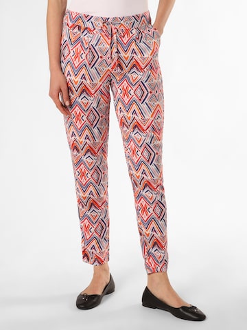 Marie Lund Loosefit Broek ' ' in Oranje: voorkant