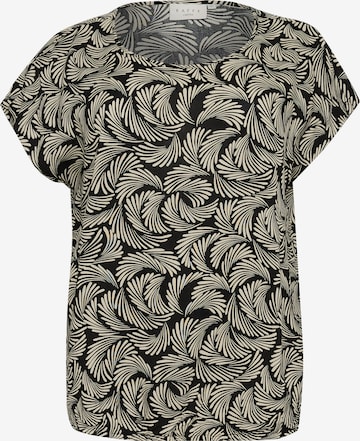 KAFFE CURVE Blouse 'Sonna Stanley' in Black: front