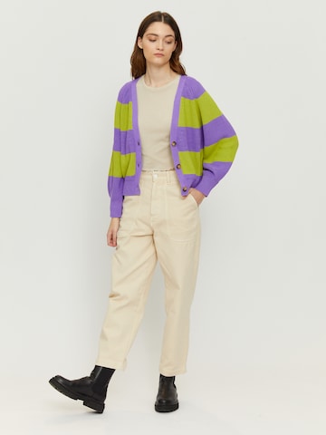 mazine Cardigan ' Mala Striped ' in Gelb