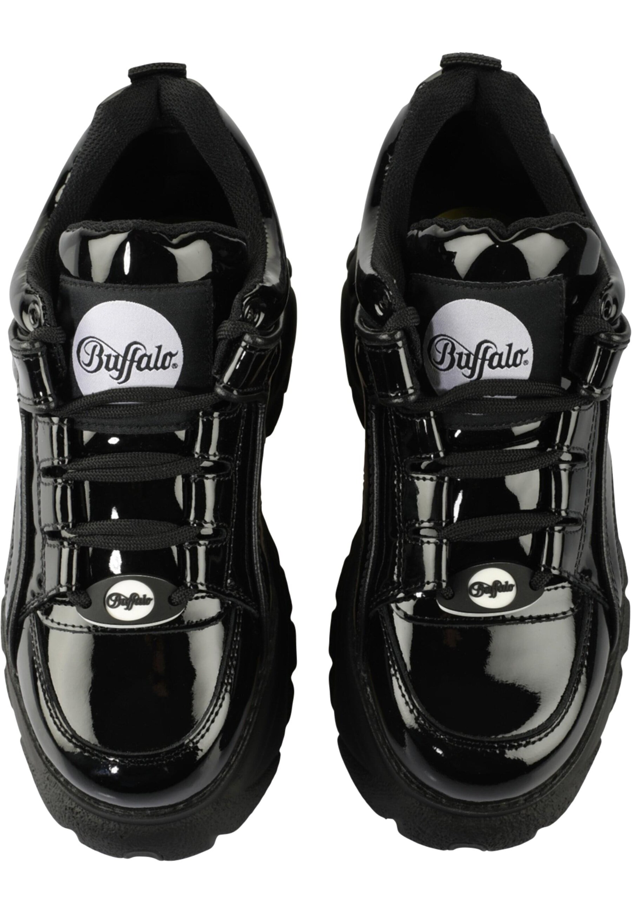 BUFFALO Σνίκερ χαμηλό σε μαύρο