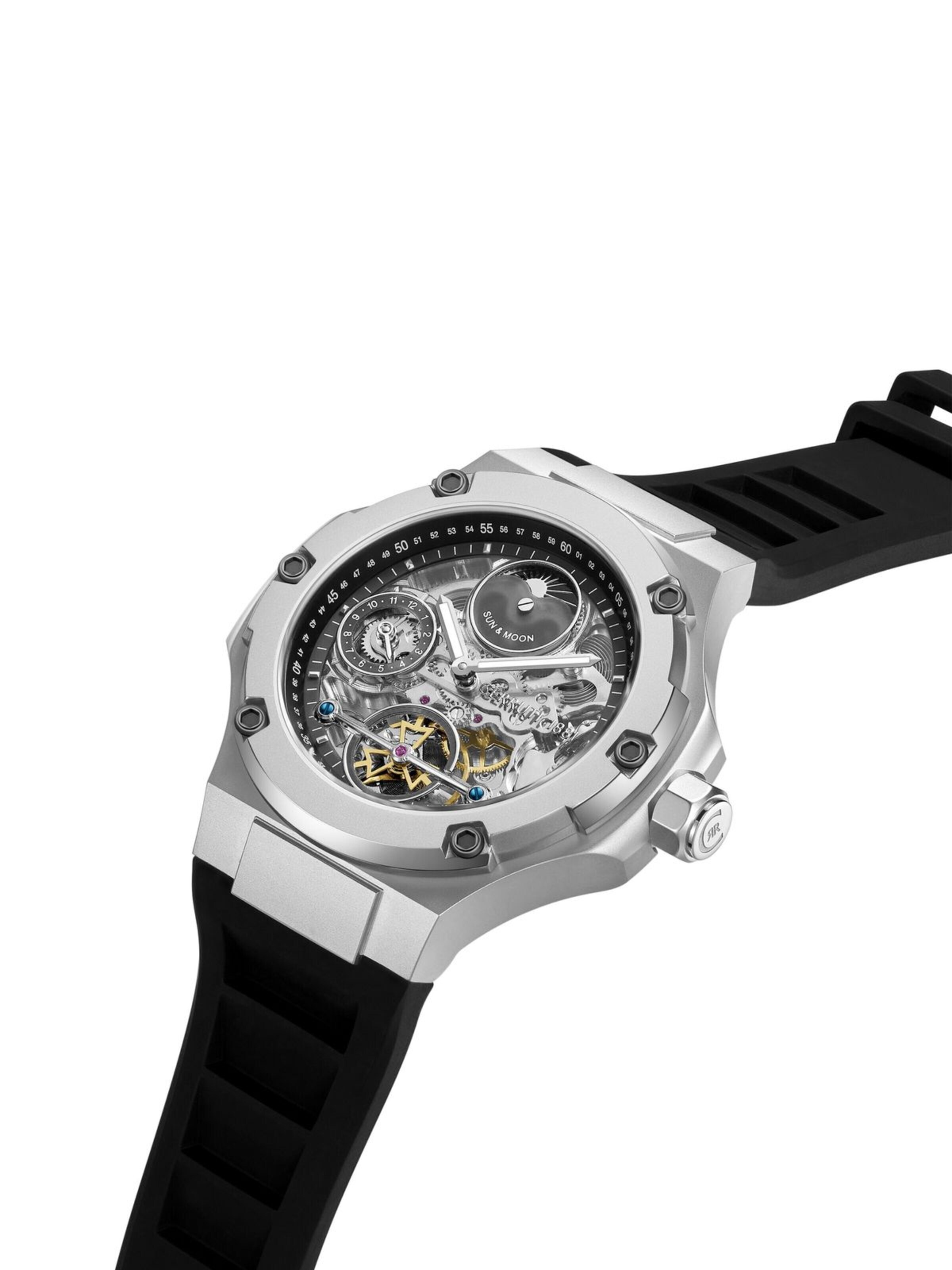 CERRUTI 1881 Analoog horloge 'Automatic watch Lucardo' in Zilver