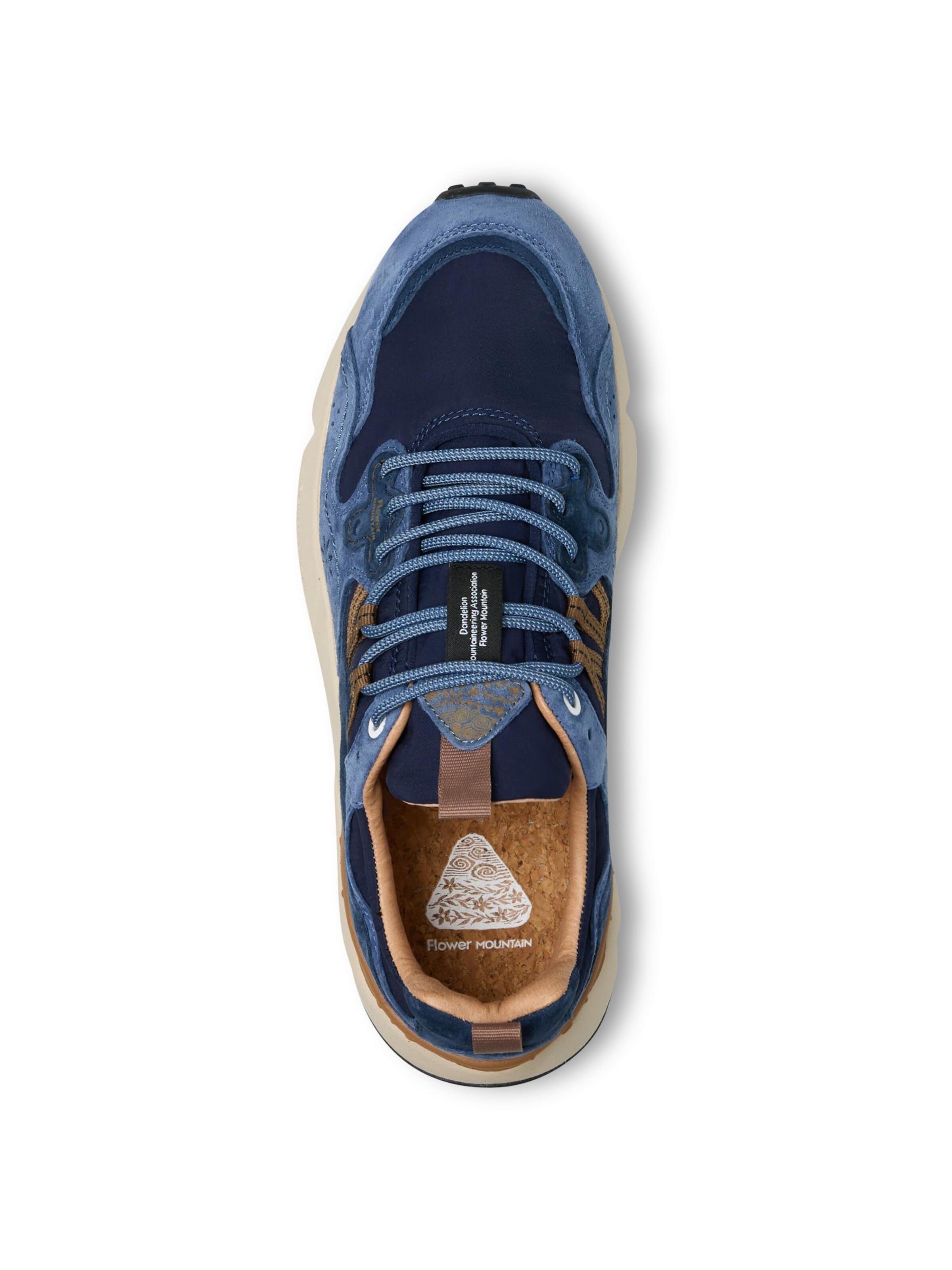 Flower Mountain Sneakers 'YAMANO 3 MAN' in Blue: front