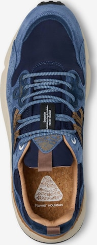 Flower Mountain Sneakers 'YAMANO 3 MAN' in Blue: front
