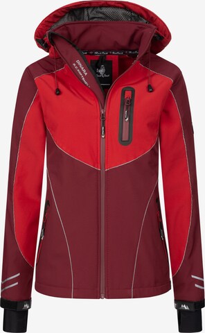 Rock Creek Outdoor Jacket in Red: front